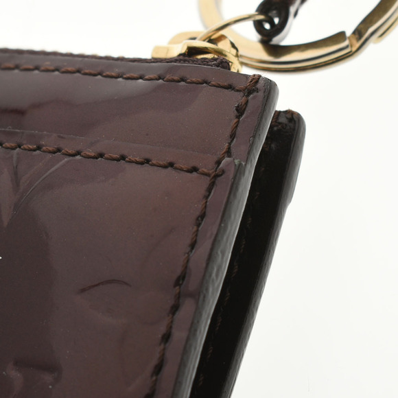 Louis Vuitton Vernis Patent Pochette NM Amarante Purple Wallet - Picture 8 of 12